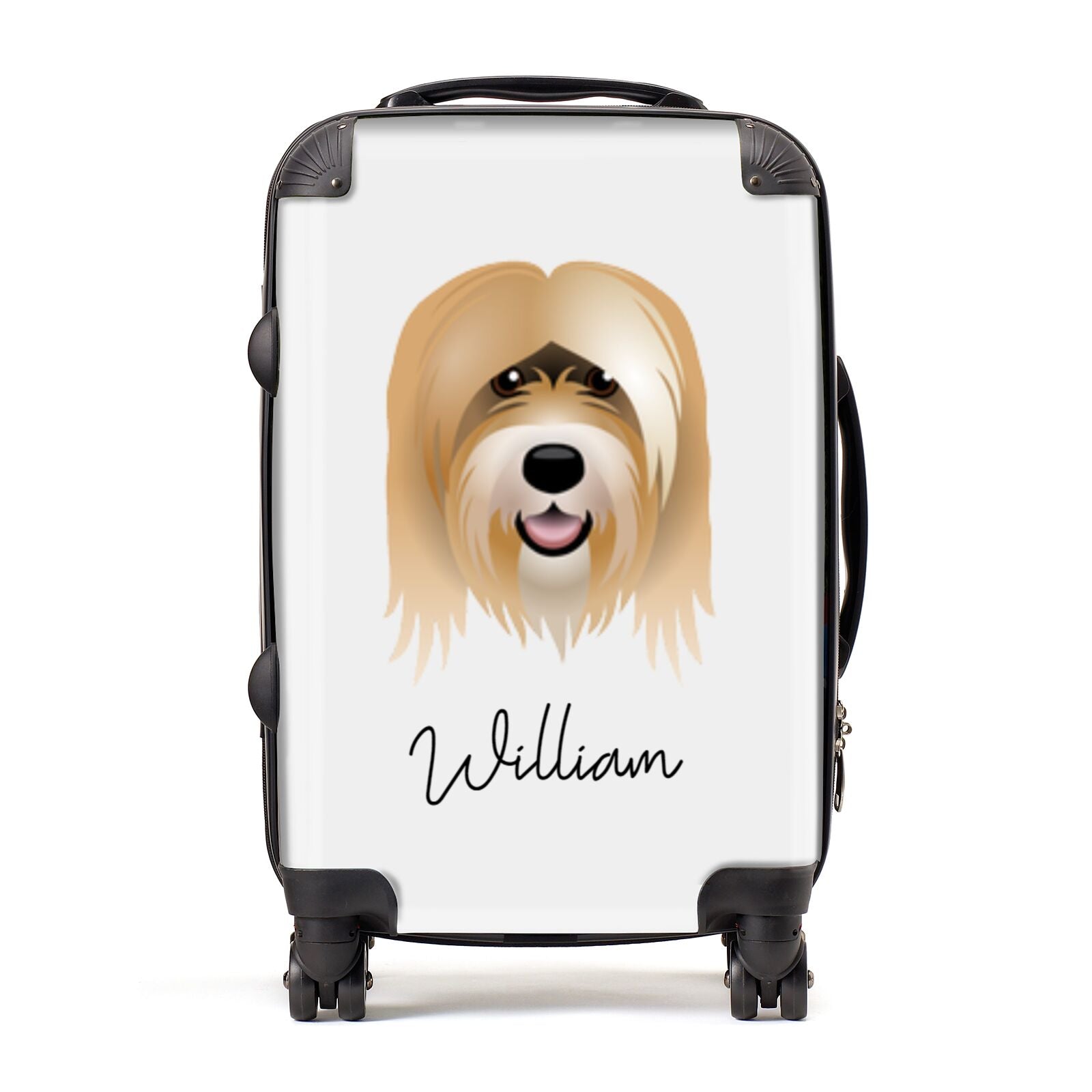 Tibetan Terrier Personalised Suitcase