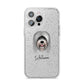Tibetan Terrier Personalised iPhone 14 Pro Max Glitter Tough Case Silver