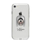 Tibetan Terrier Personalised iPhone 8 Bumper Case on Silver iPhone