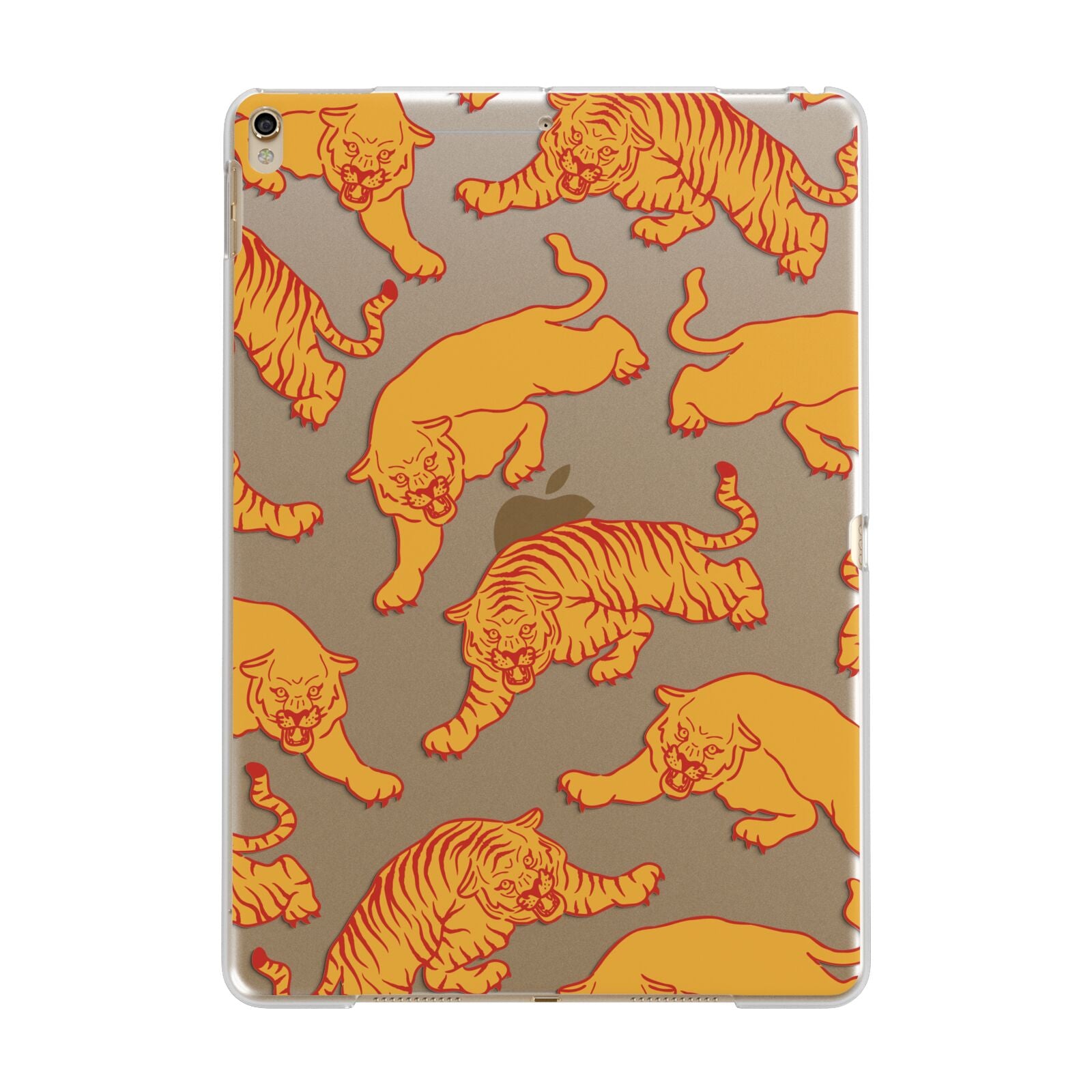 Tiger Apple iPad Gold Case