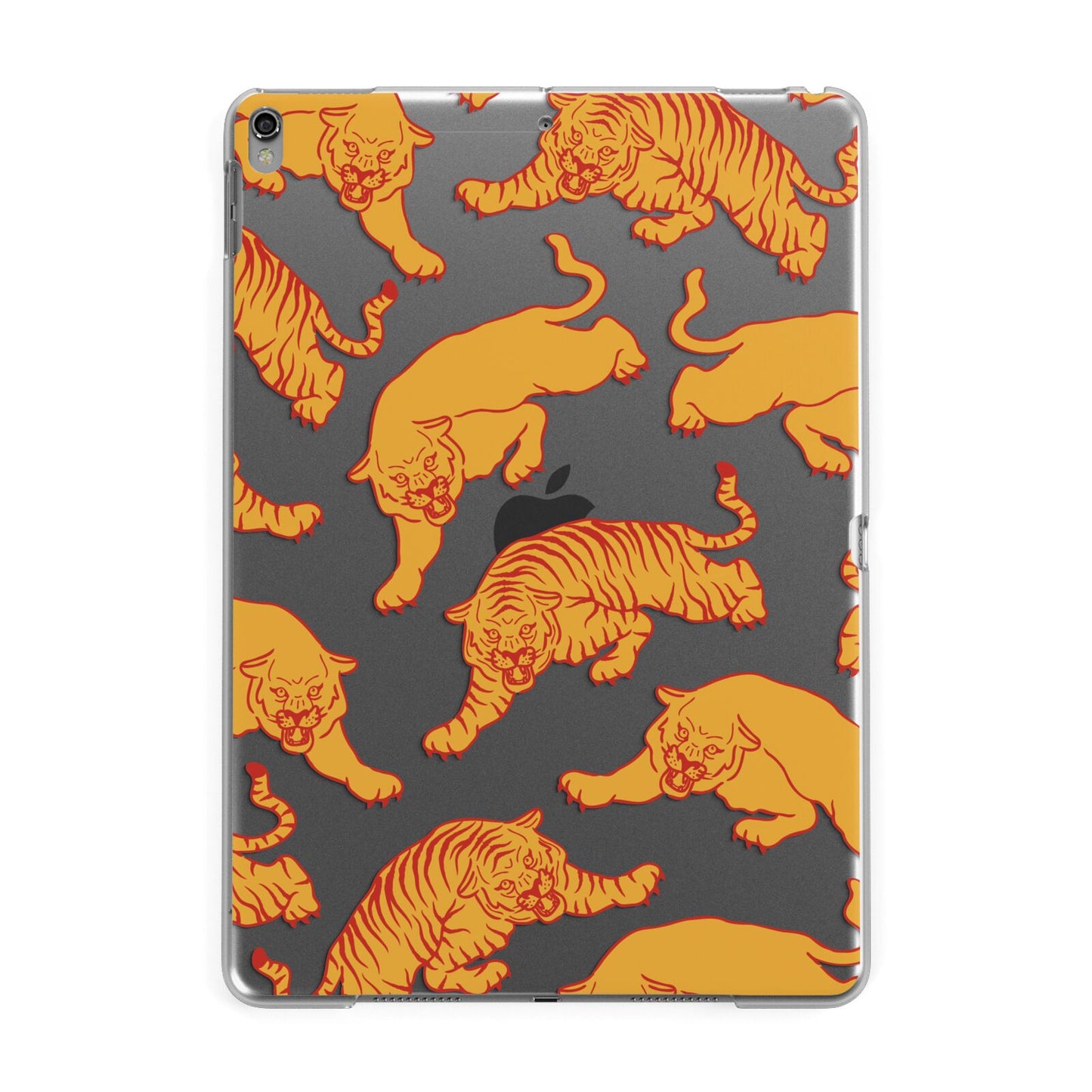 Tiger Apple iPad Grey Case