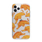 Tiger Apple iPhone 11 Pro Max in Silver with Bumper Case