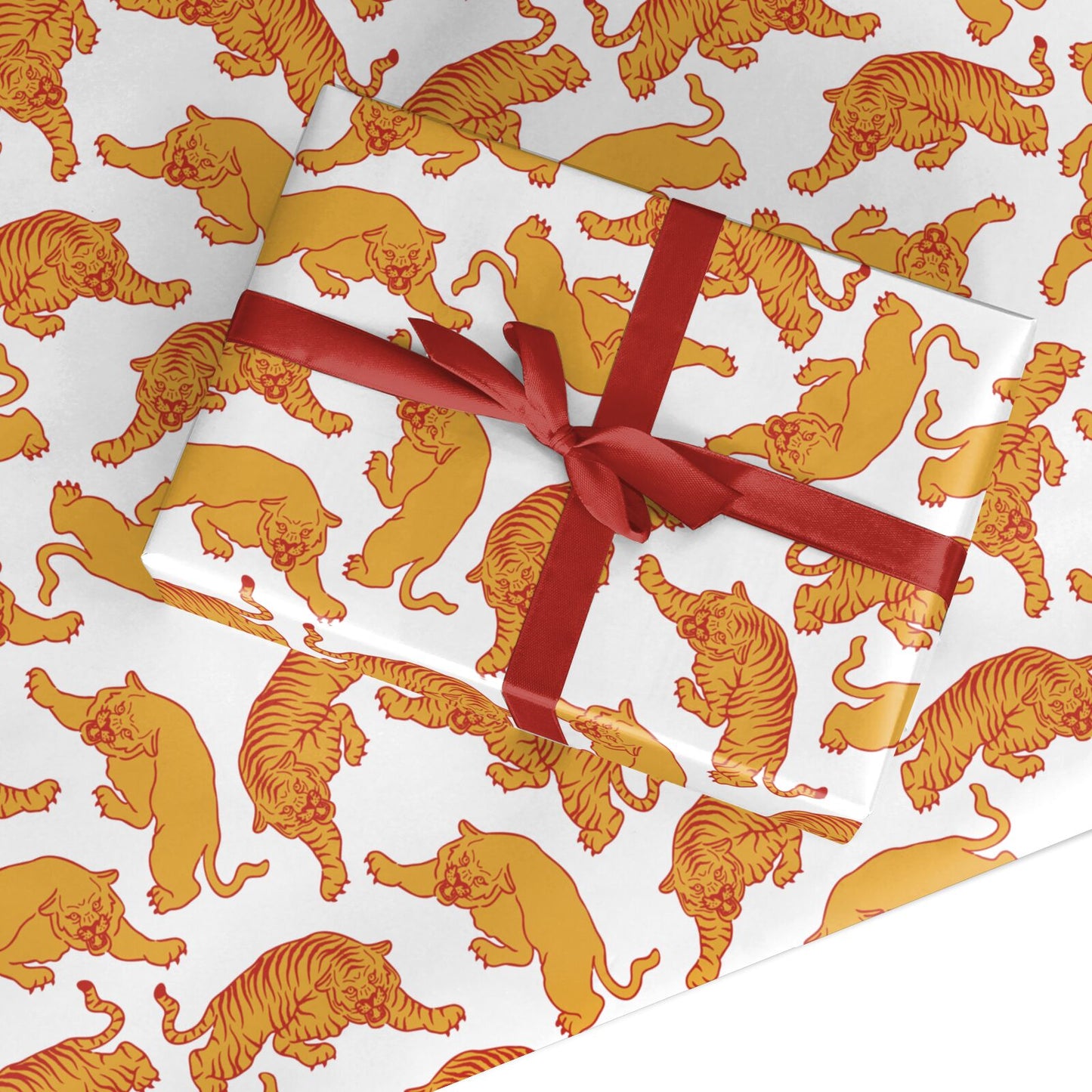 Tiger Custom Wrapping Paper