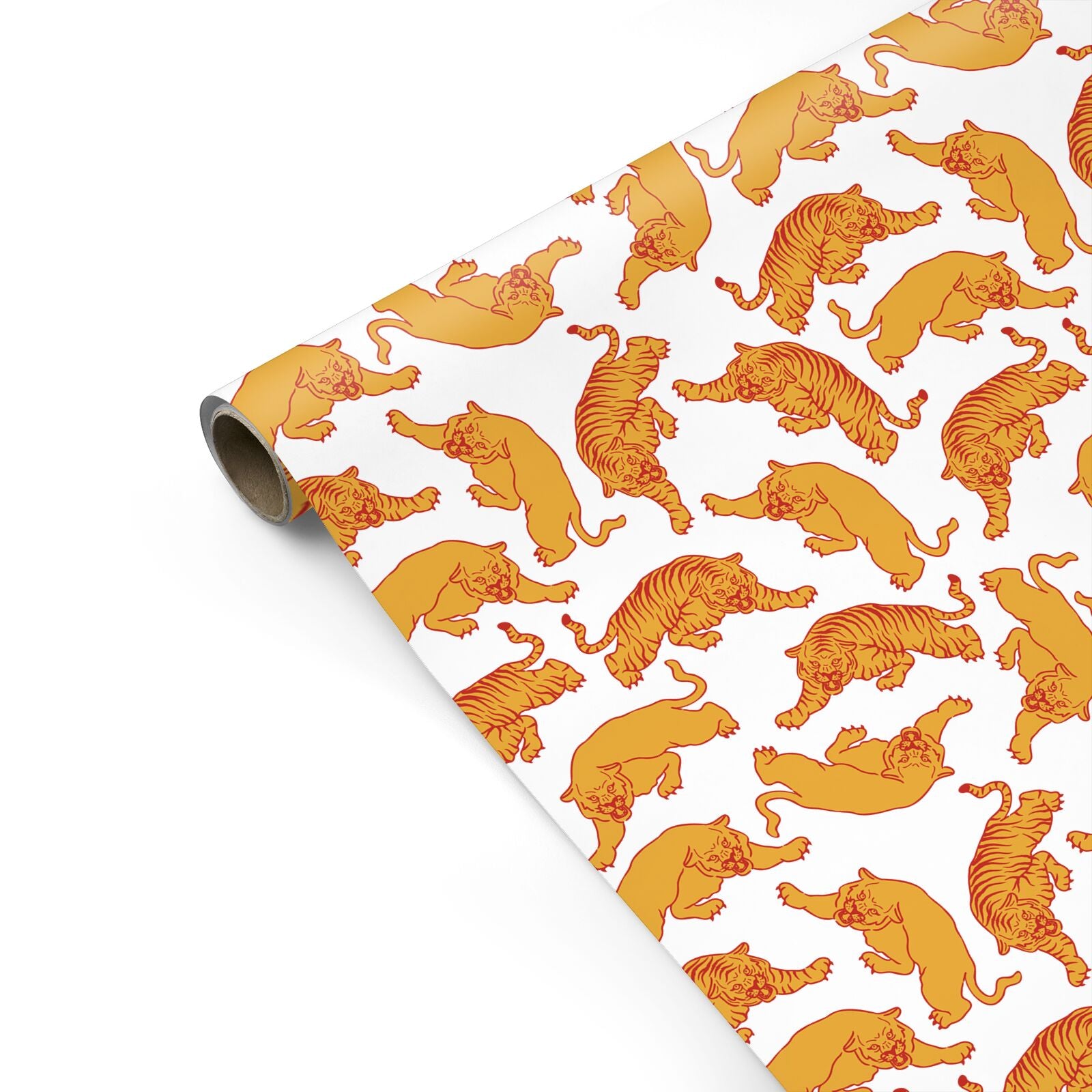 Tiger Personalised Gift Wrap