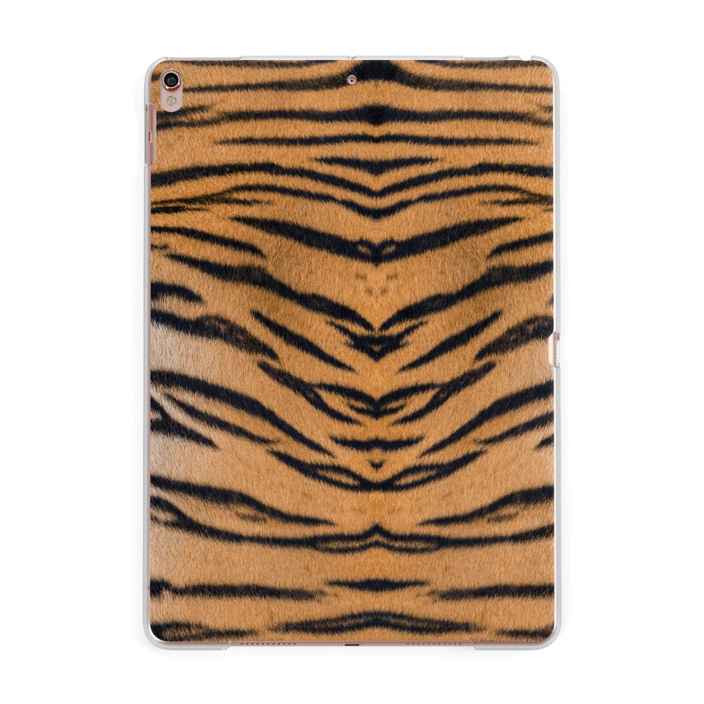 Tiger Print Apple iPad Rose Gold Case