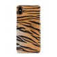 Tiger Print Apple iPhone Xs Max 3D Snap Case