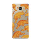 Tiger Samsung Galaxy A9 2016 Case on gold phone