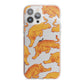 Tiger iPhone 13 Pro Max TPU Impact Case with Pink Edges