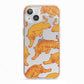 Tiger iPhone 13 TPU Impact Case with Pink Edges
