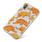 Tiger iPhone X Bumper Case on Silver iPhone