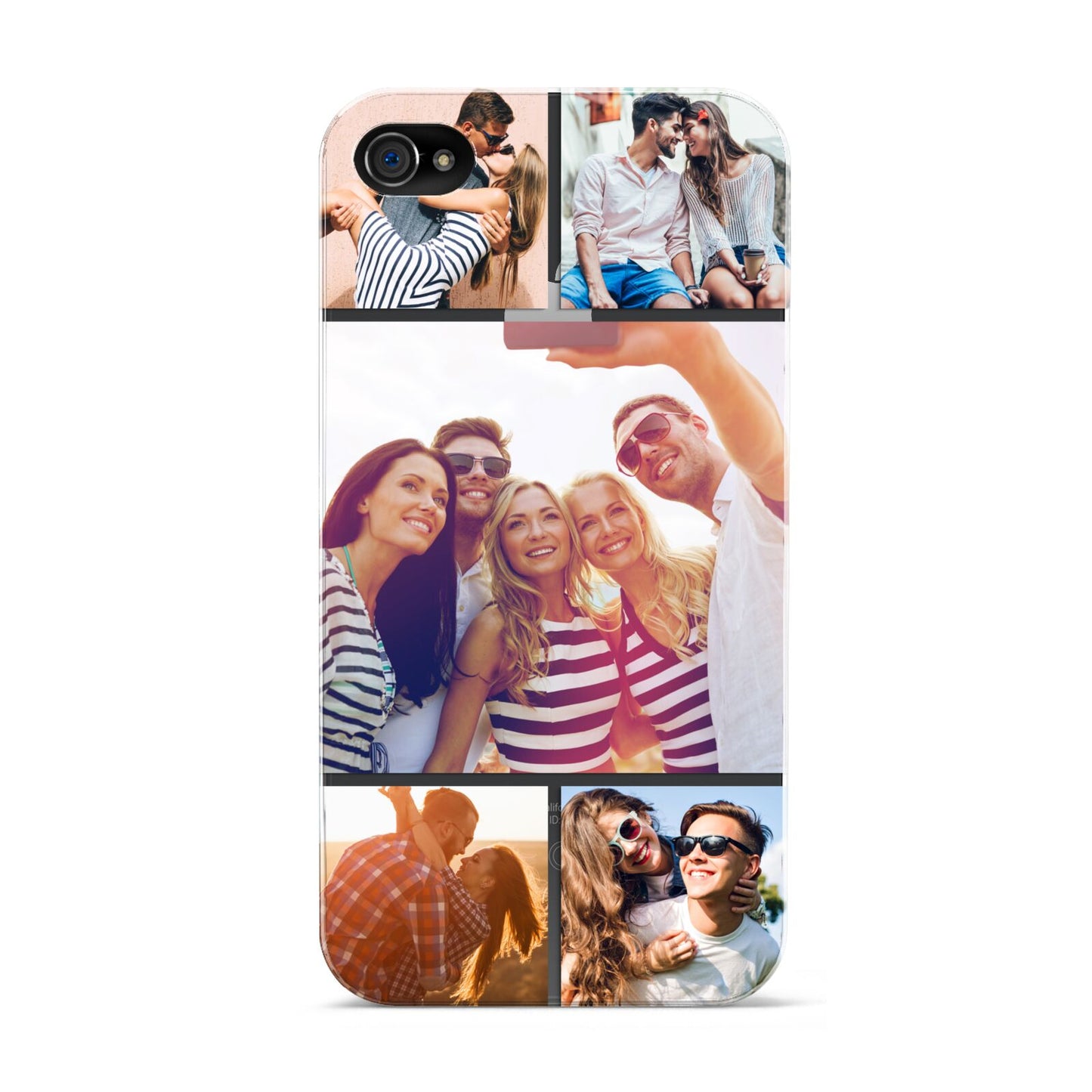 Tile Photo Collage Upload Apple iPhone 4s Case
