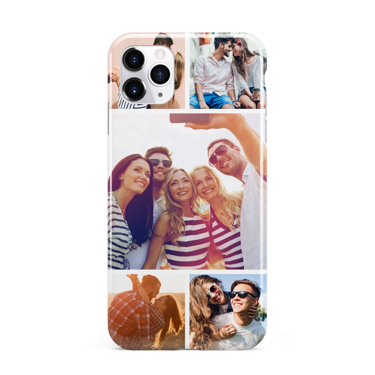 Tile Photo Collage Upload iPhone 11 Pro Max 3D Tough Case
