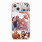 Tile Photo Collage Upload iPhone 13 TPU Impact Case with Pink Edges