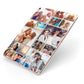 Tiled Photo Montage Upload Apple iPad Case on Rose Gold iPad Side View