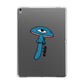 Toadstool Halloween Personalised Apple iPad Grey Case