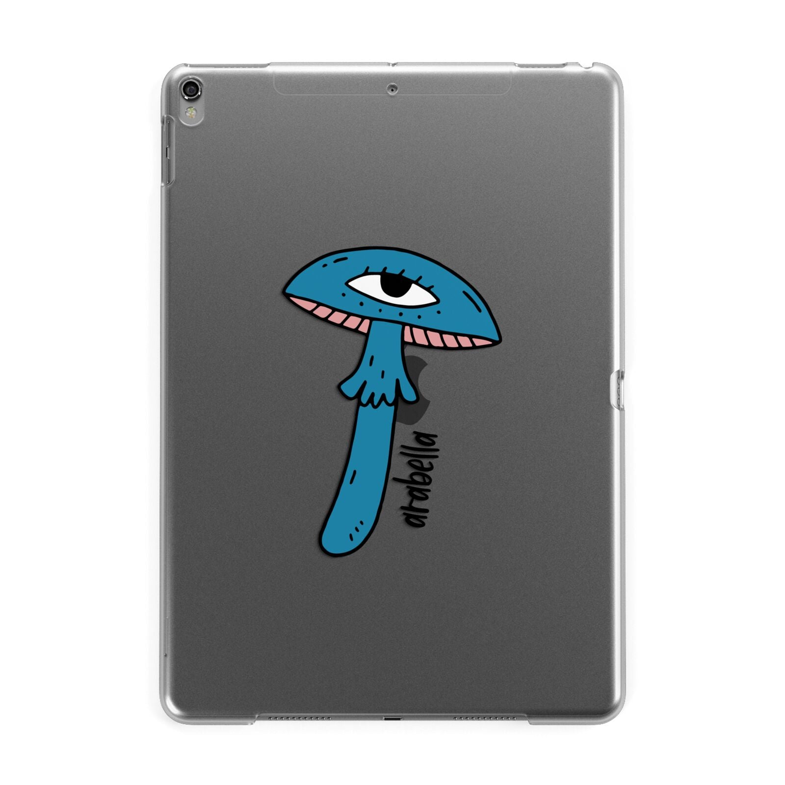 Toadstool Halloween Personalised Apple iPad Grey Case