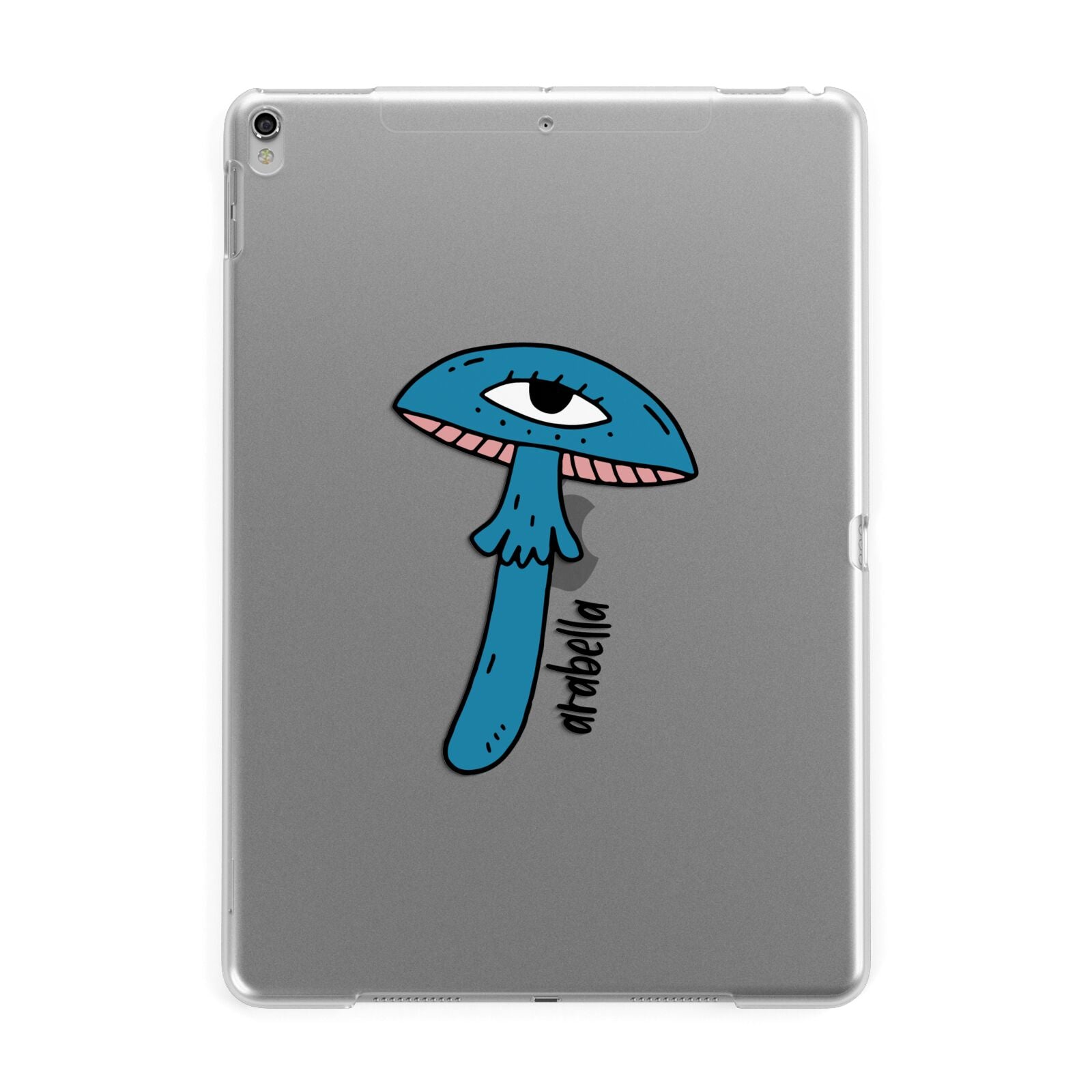 Toadstool Halloween Personalised Apple iPad Silver Case