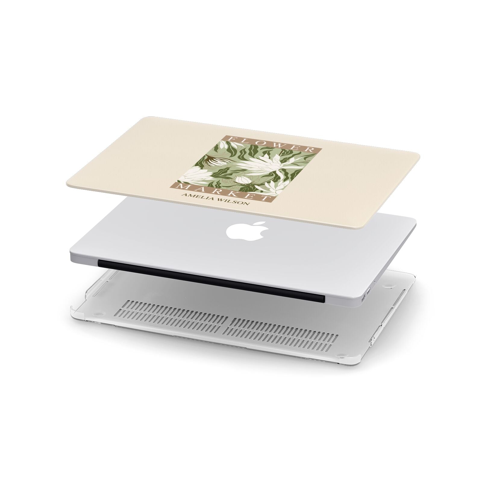 Tokyo Flower Market Apple MacBook Case in Detail