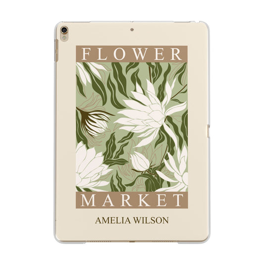 Tokyo Flower Market Apple iPad Gold Case