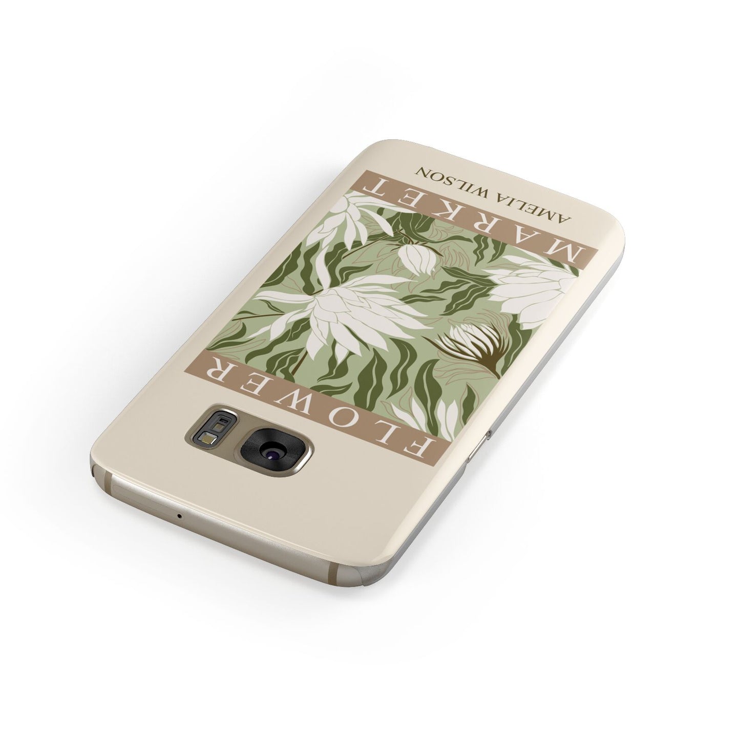 Tokyo Flower Market Samsung Galaxy Case Front Close Up