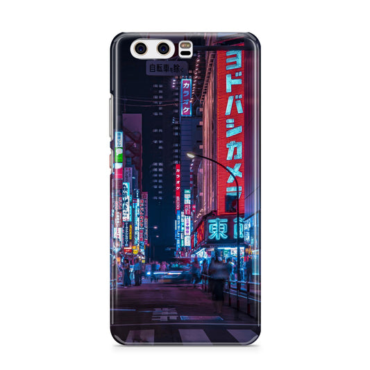 Tokyo Neon City Huawei P10 Phone Case