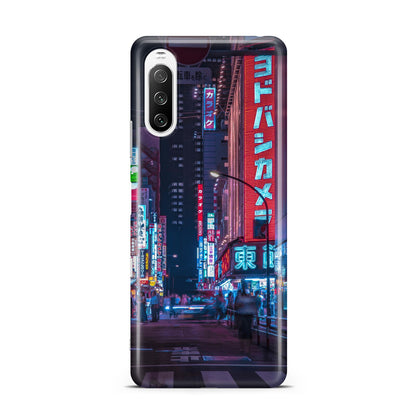 Tokyo Neon City Sony Xperia 10 III Case