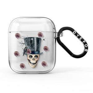 Top Hat Skull AirPods Case