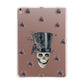 Top Hat Skull Apple iPad Rose Gold Case