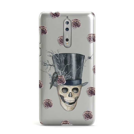 Top Hat Skull Nokia Case