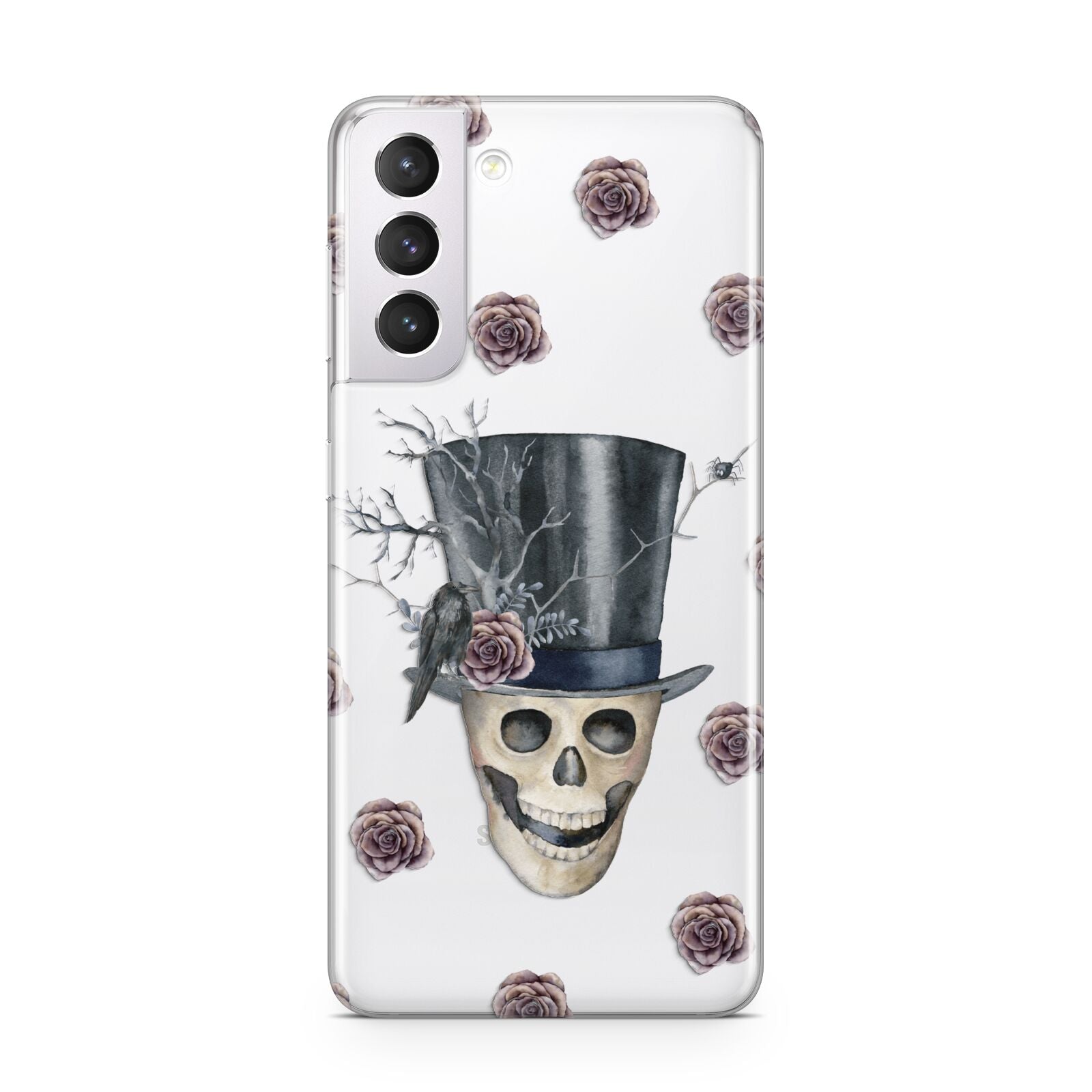 Top Hat Skull Samsung S21 Case
