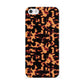 Tortoise Shell Pattern Apple iPhone 5 Case