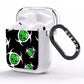 Toxic Skulls AirPods Clear Case Side Image