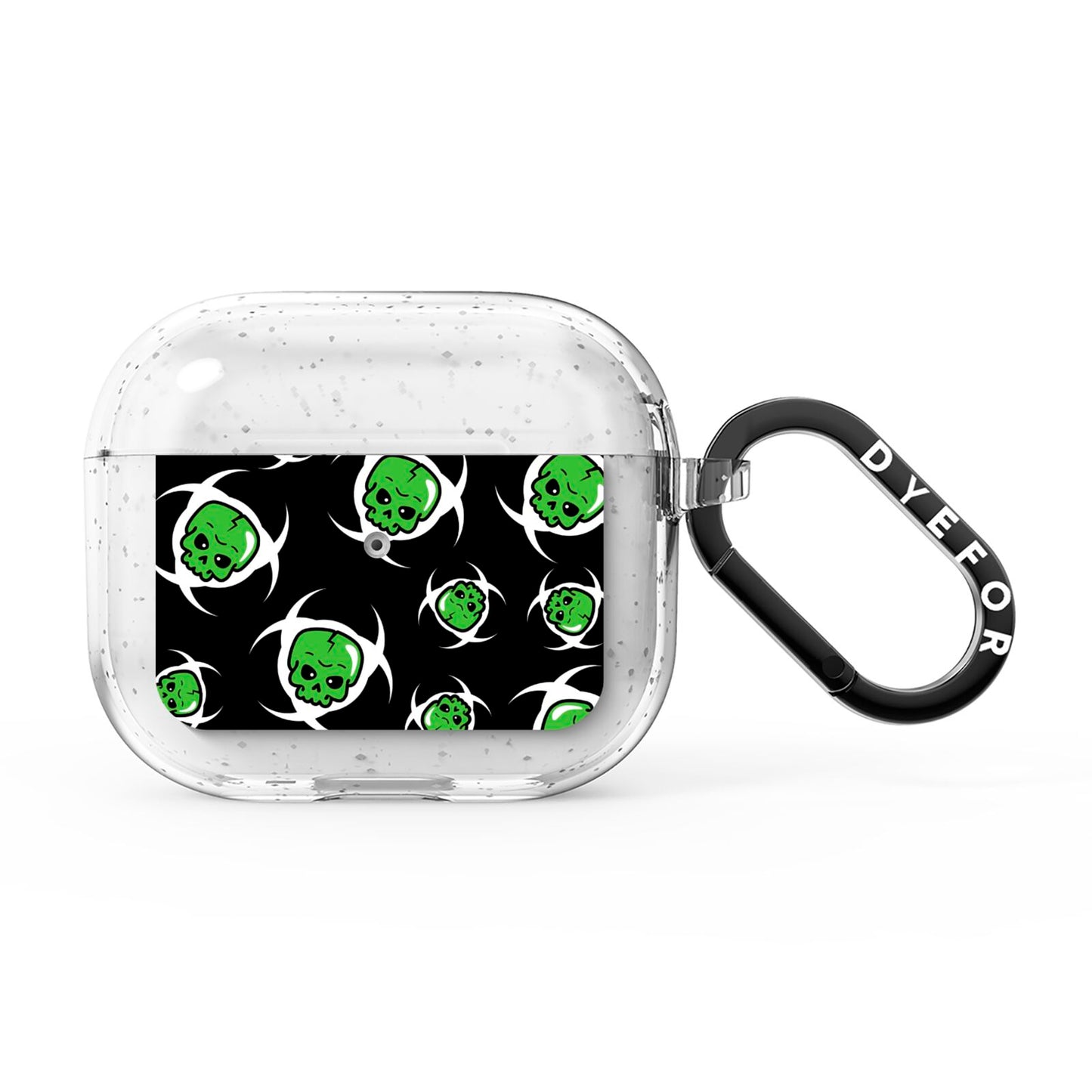 Toxic Skulls AirPods Glitter Case 3rd Gen