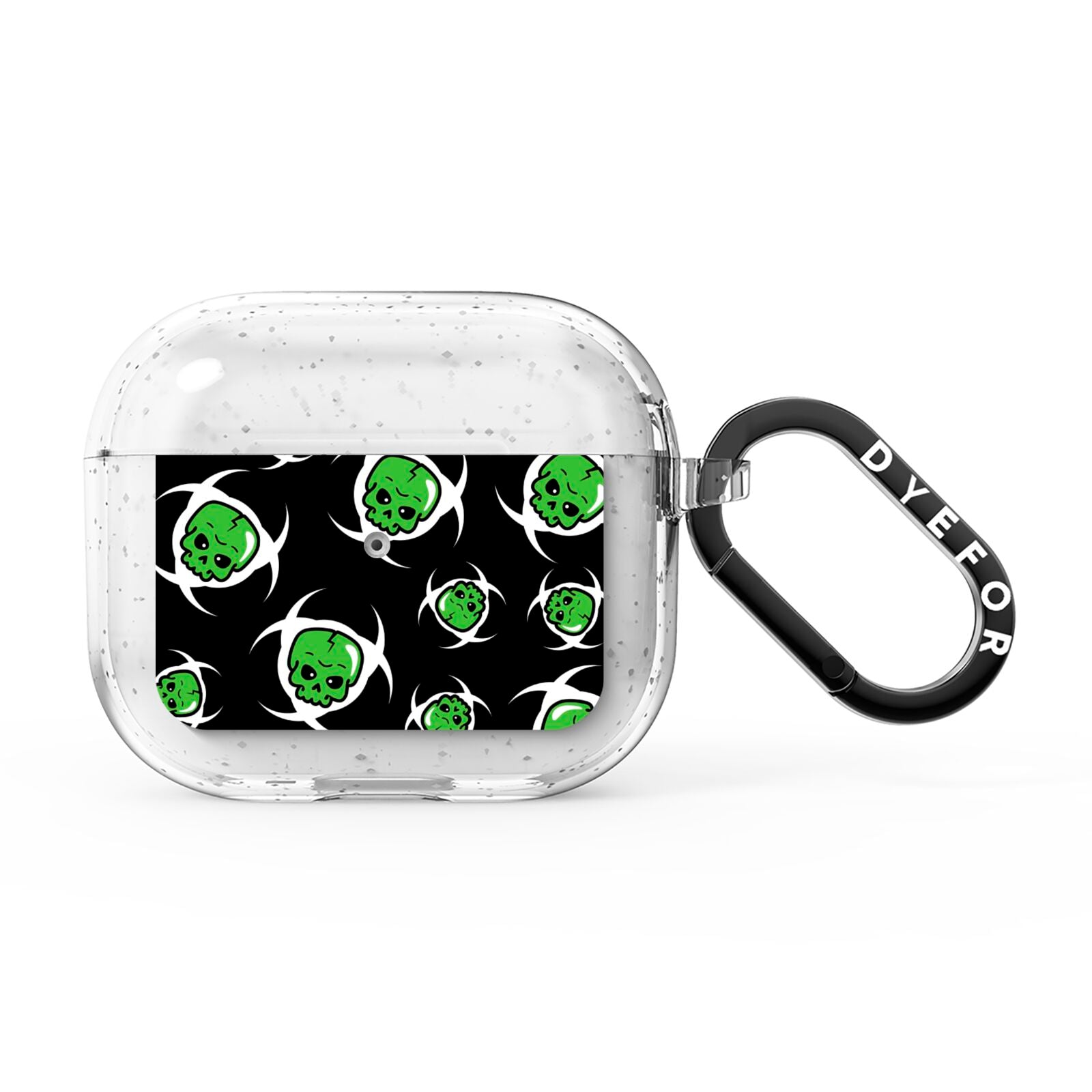 Toxic Skulls AirPods Glitter Case 3rd Gen