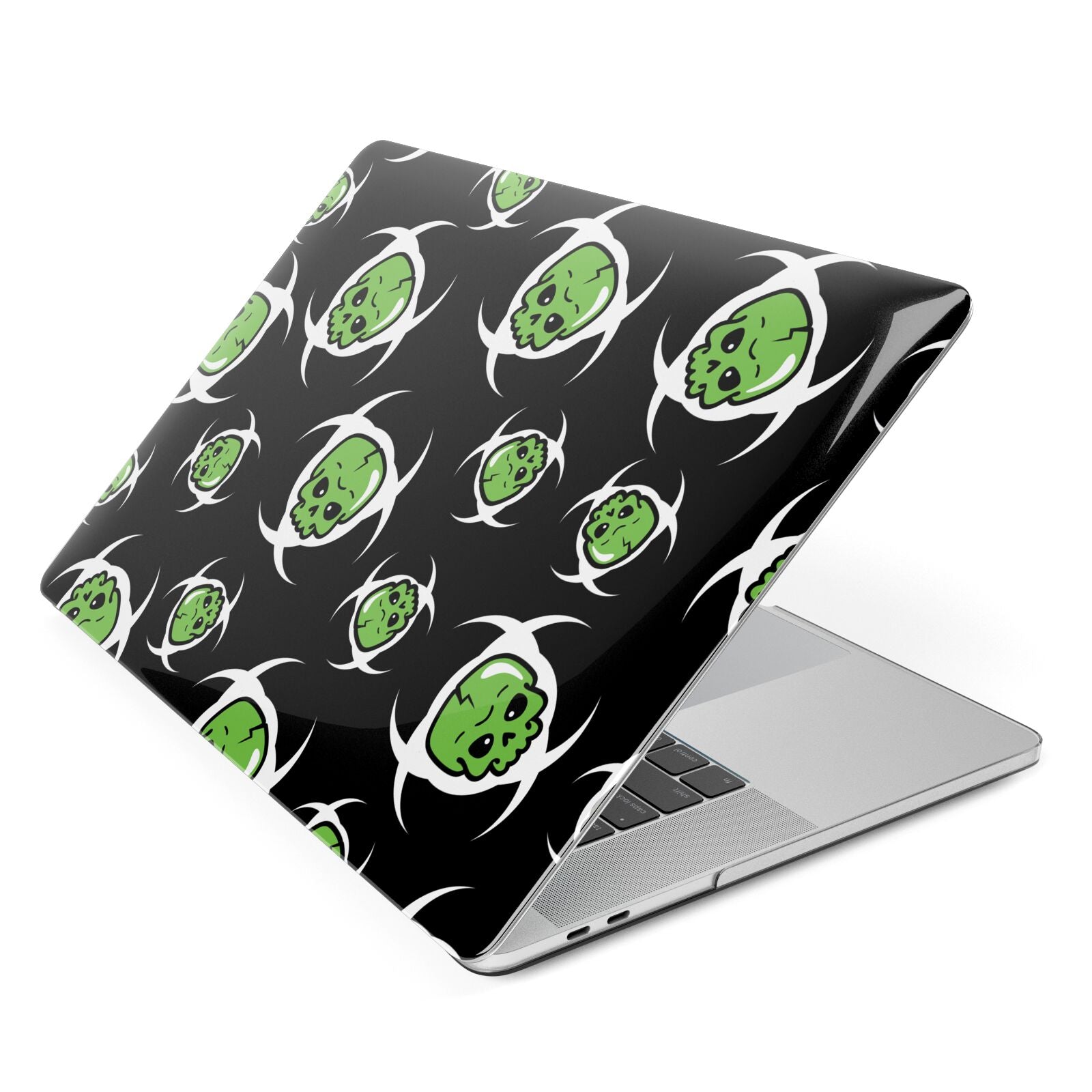Toxic Skulls Apple MacBook Case Side View
