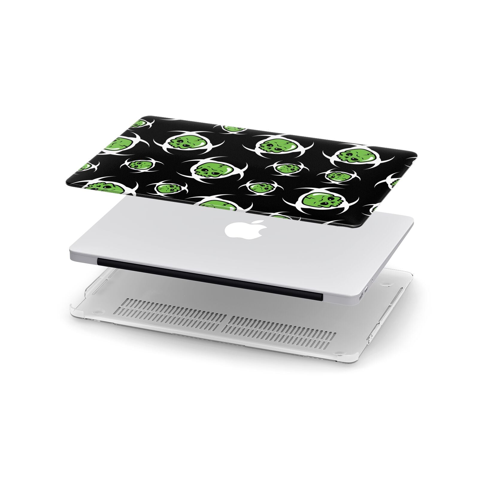 Toxic Skulls Apple MacBook Case in Detail