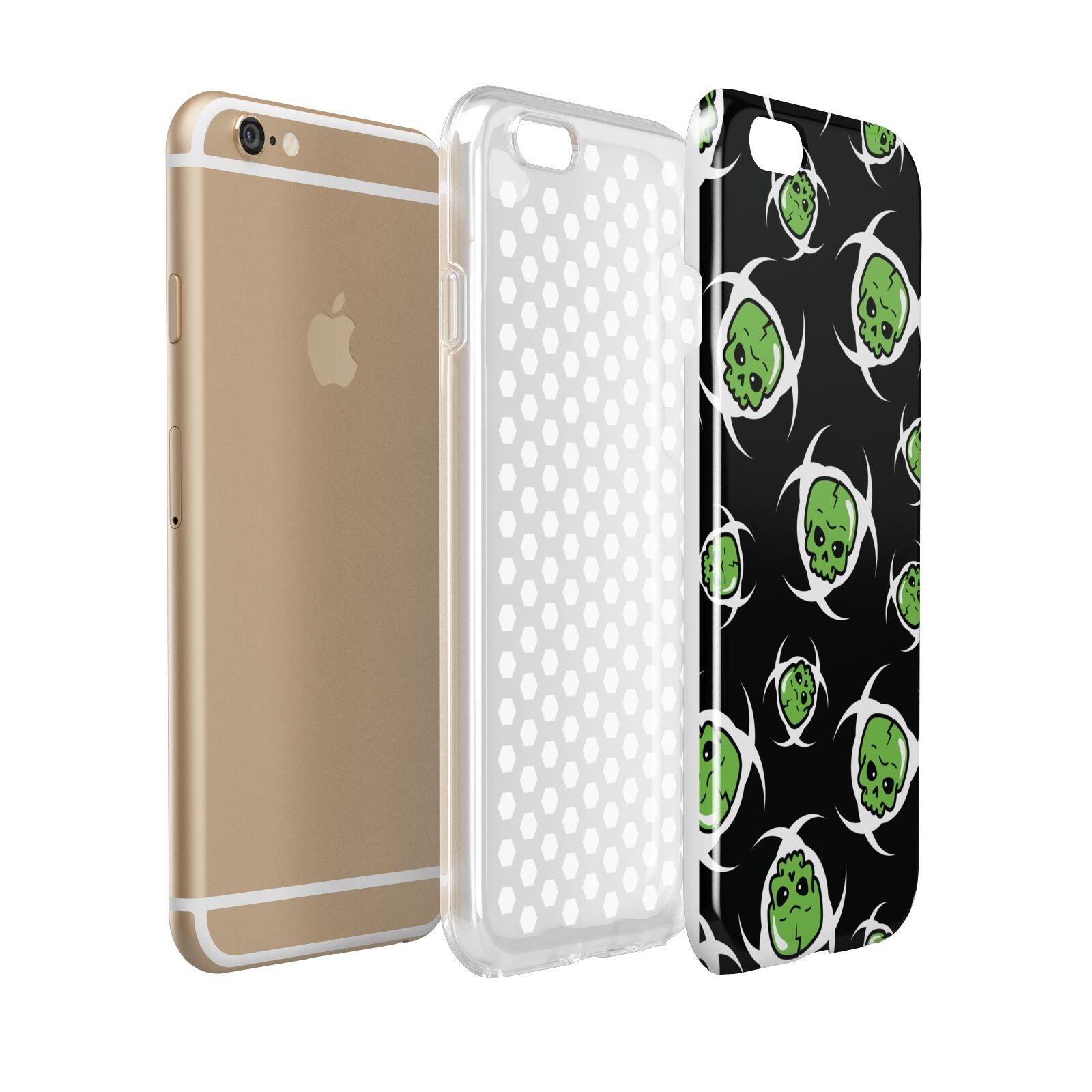 Toxic Skulls Apple iPhone 6 3D Tough Case Expanded view