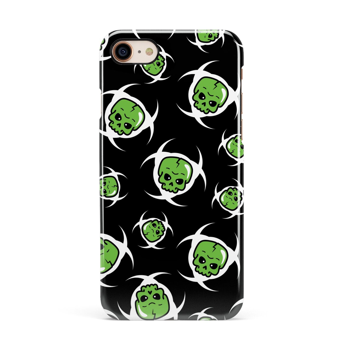 Toxic Skulls Apple iPhone 7 8 3D Snap Case