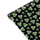 Toxic Skulls Personalised Gift Wrap
