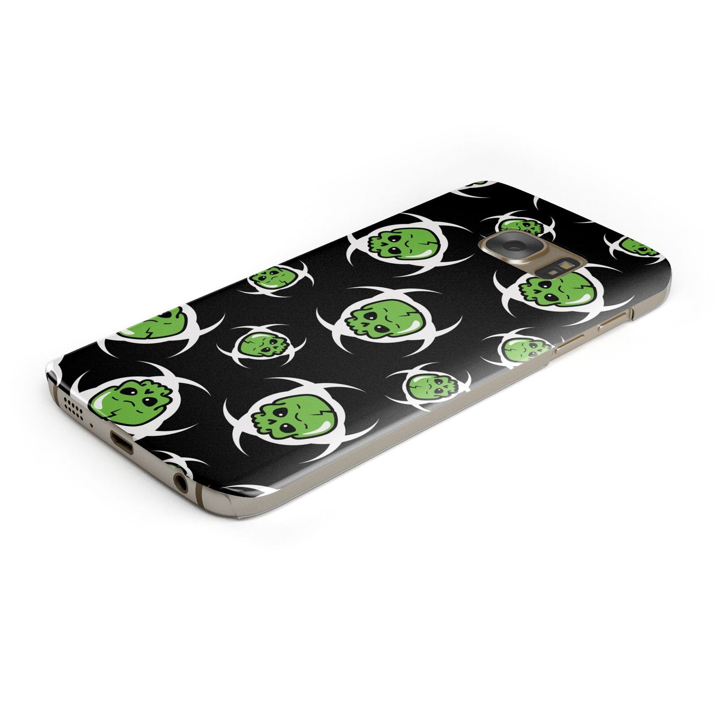 Toxic Skulls Samsung Galaxy Case Bottom Cutout