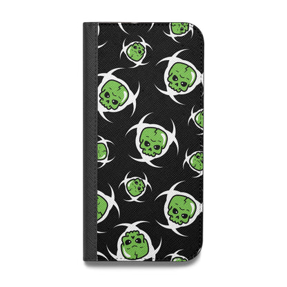 Toxic Skulls Vegan Leather Flip Samsung Case