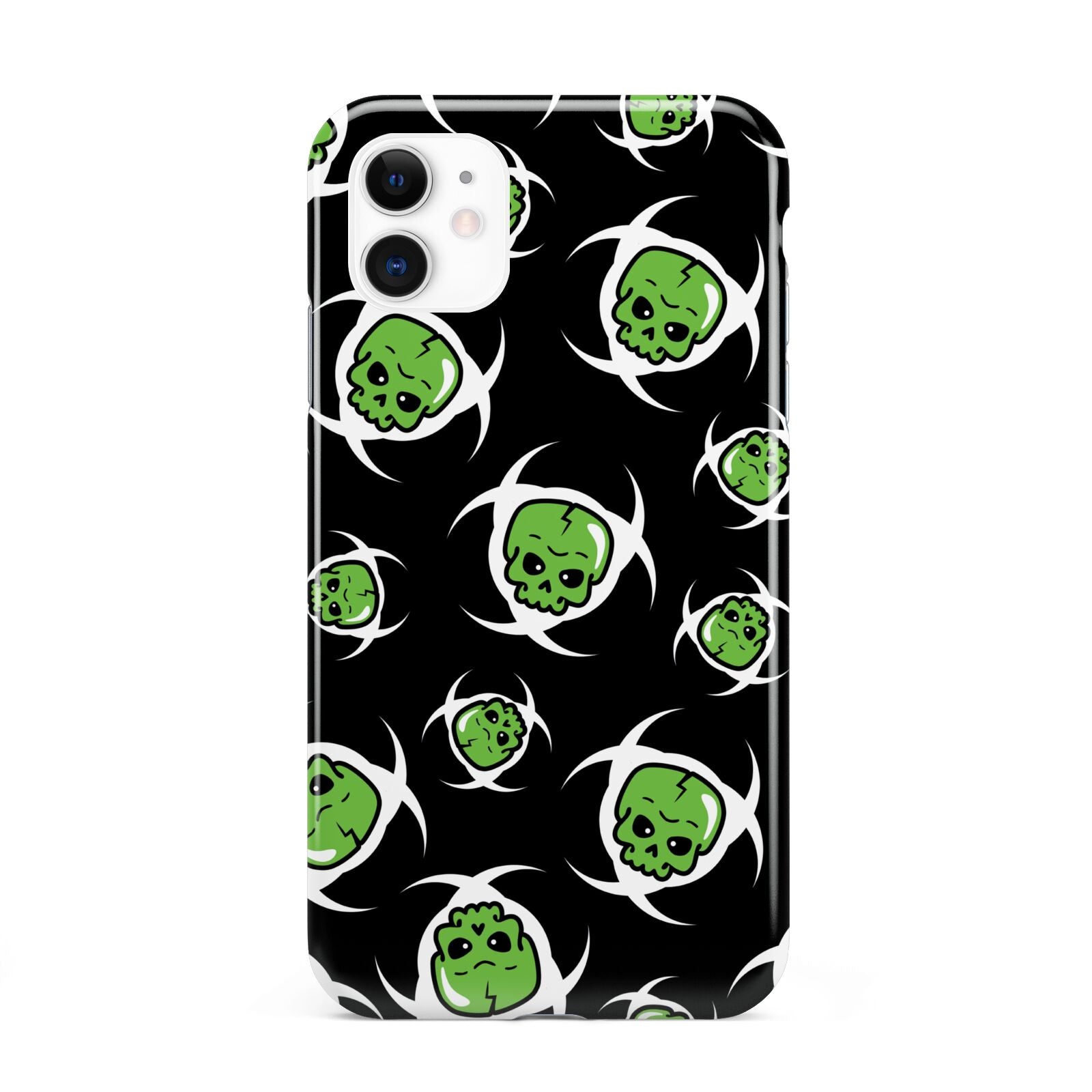 Toxic Skulls iPhone 11 3D Tough Case
