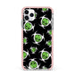 Toxic Skulls iPhone 11 Pro Max Impact Pink Edge Case