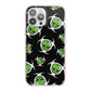 Toxic Skulls iPhone 13 Pro Max TPU Impact Case with Pink Edges