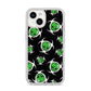 Toxic Skulls iPhone 14 Glitter Tough Case Starlight