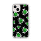 Toxic Skulls iPhone 14 Plus Glitter Tough Case Starlight