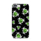 Toxic Skulls iPhone 7 Plus Bumper Case on Silver iPhone