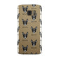 Toy Fox Terrier Icon with Name Samsung Galaxy Case