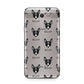 Toy Fox Terrier Icon with Name Samsung Galaxy J7 2017 Case