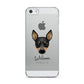 Toy Fox Terrier Personalised Apple iPhone 5 Case